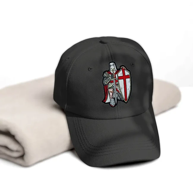 Application du patch sur une casquette