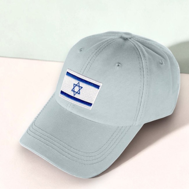 Patch Israël thermocollant sur casquette