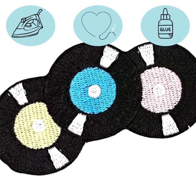 Patch brodé pratique pour décorer veste ou banane