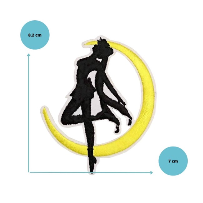 Motif thermocollant fée mesurant 8,2 cm