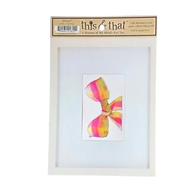 frame et embellissements ruban multicolore ensembles de cadres et d'embellissements en papier découpé