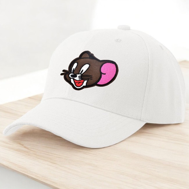 Patch Tom et Jerry sur une casquette