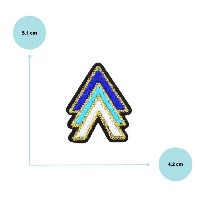 Patch à repasser pour veste ou jean – look armée stylé