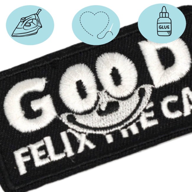 Patch Felix le chat à coudre ou à coller