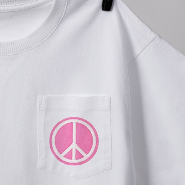 patch peace and love pour casquette ou tee-shirt