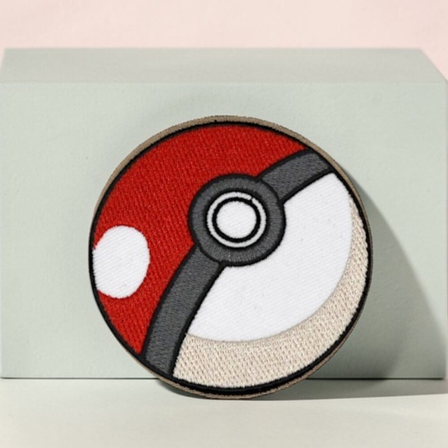 Patch brodé Pokéball - Accessoire pour fans de Pokémon