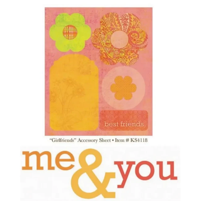 embellissements mots cardstock journaling card confetti surprise my minds eye embellissements fleurs, tag, bannière me and you