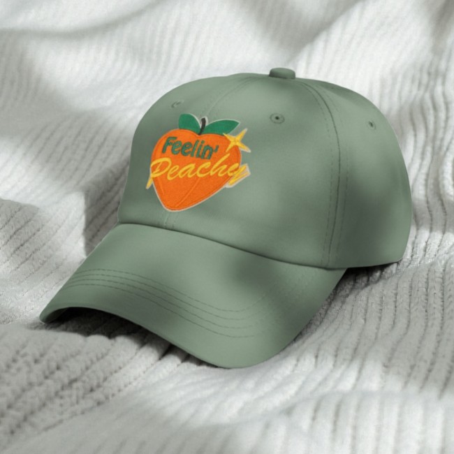 Ecusson thermocollant Feeling Peachy – petit et grand