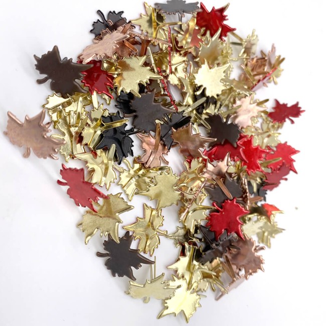 Attaches parisiennes feuilles pour tous vos projets de scrapbooking, carterie créative, faire-parts 