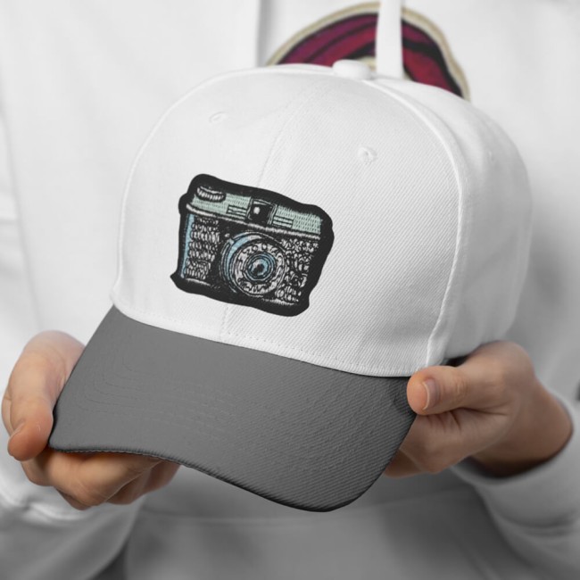 Patch brodé idéal pour personnalisation textile 