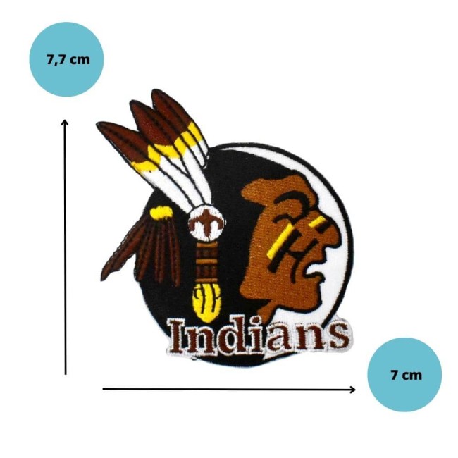 Customisez vos vêtements avec ce patch indien Patch indien 7,7 cm