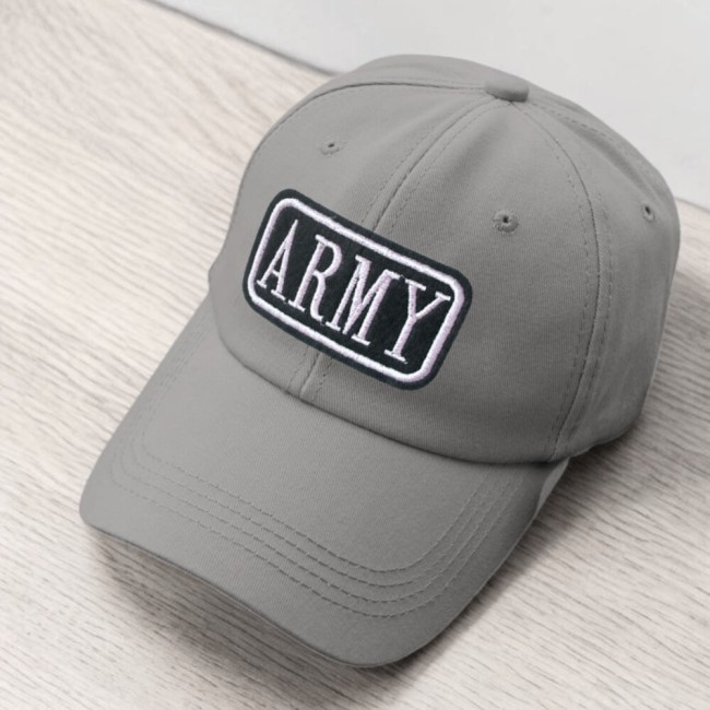 Patch thermocollant ARMY style US army argenté