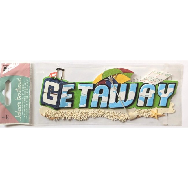 Stickers 3D  Voyage Vacances Getaway