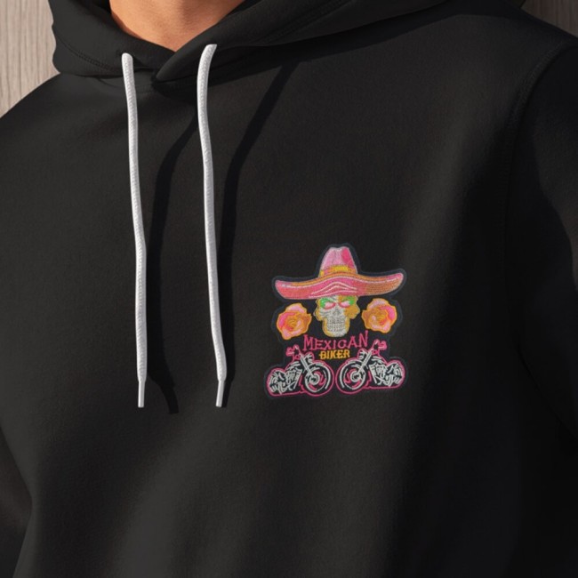 Écusson tête de mort fête des morts