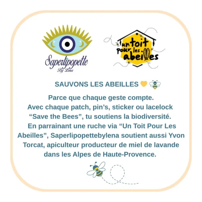 Saperlipopette parraine une ruche dans les Alpes de Haute Provence en partenariat avec 