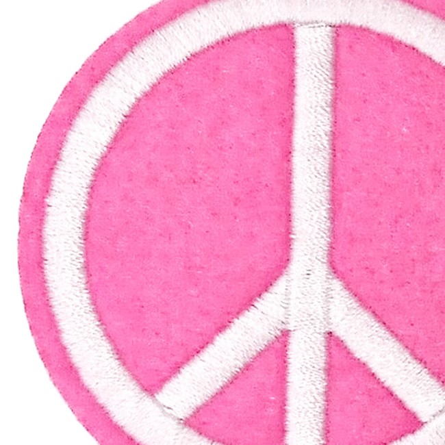 écusson peace and love à thermocoller