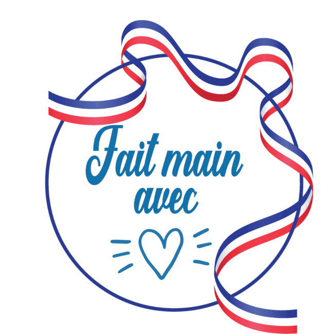 Fait main avec amour par une petite entreprise artisanale Label Fait main en France – fabrication artisanale dans l’atelier Saperlipopette