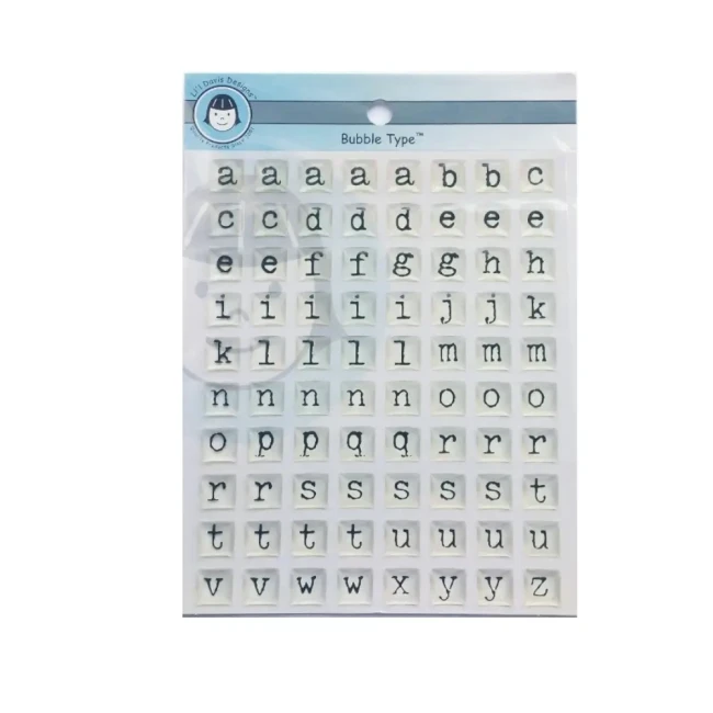 Stickers 3d epoxy lettres de l'alphabet