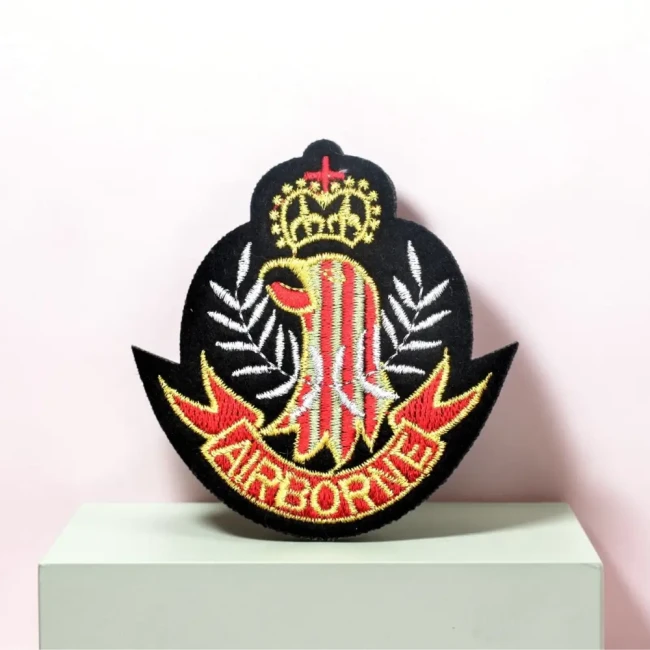 Blason brodé airborne