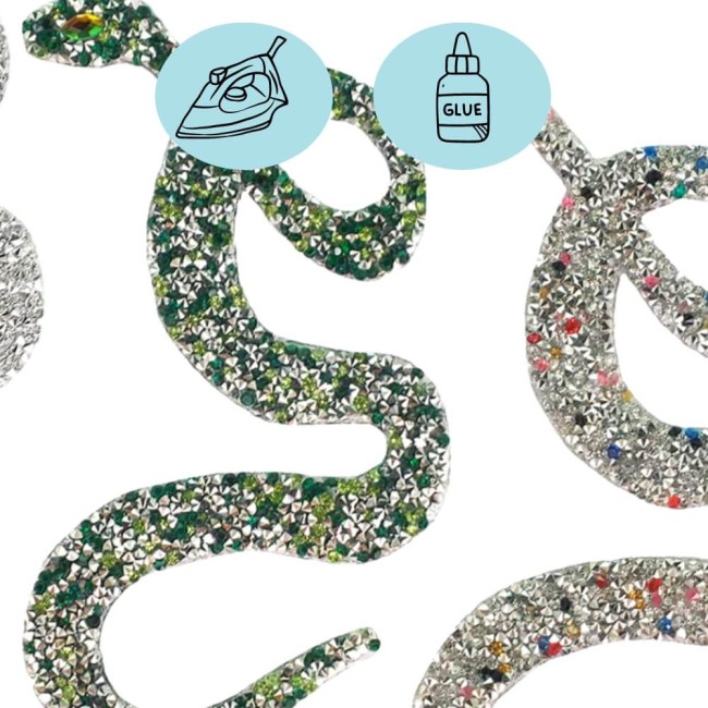 Ces motifs sont à coller ou à thermocoller