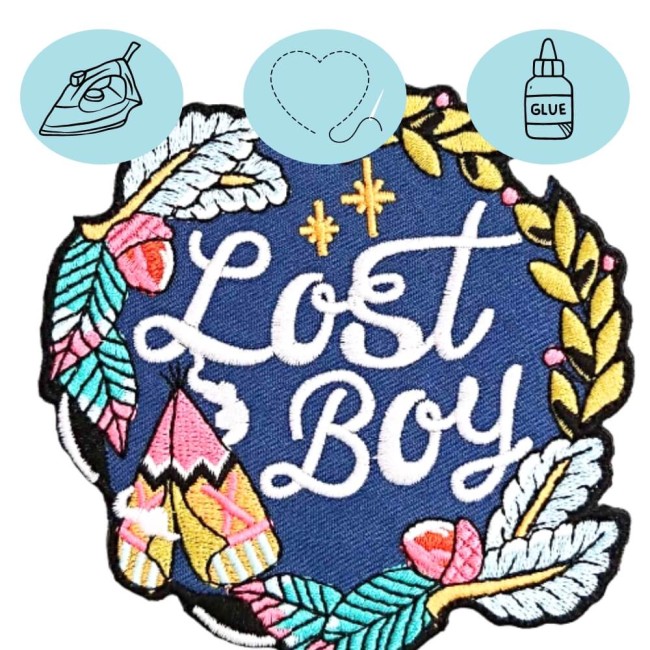 zoom sur le patch Lost Boy