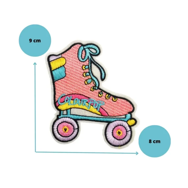 Patch roller derby 9 cm Écusson à coudre Roller Derby