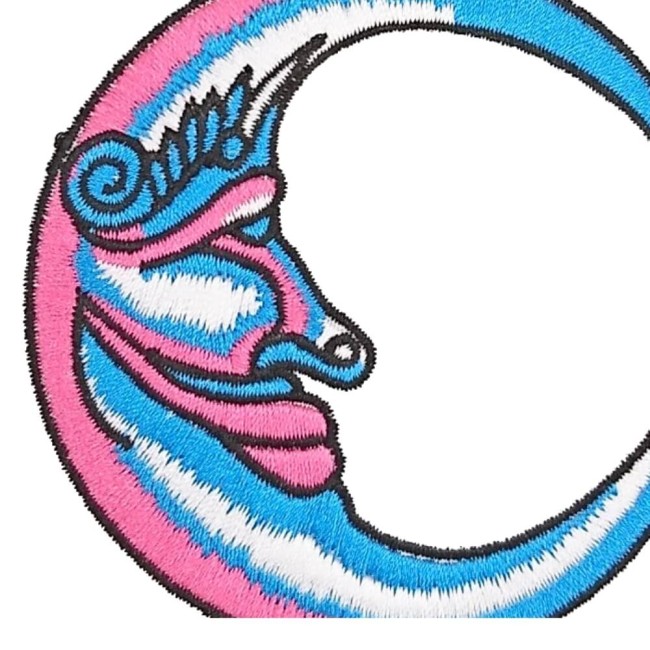 zoom sur le patch lune