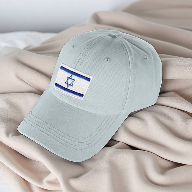 Patch Israël thermocollant sur casquette
