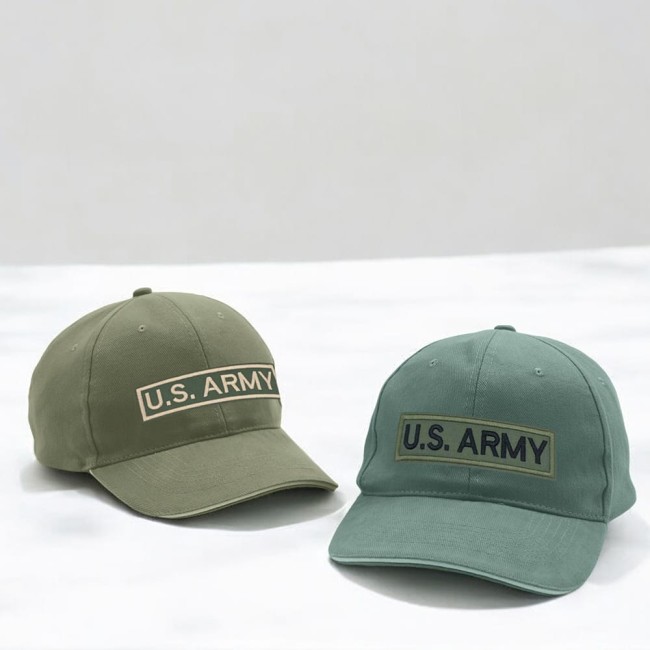 Ecusson militaire brodé à coller sur une casquette ou un bob