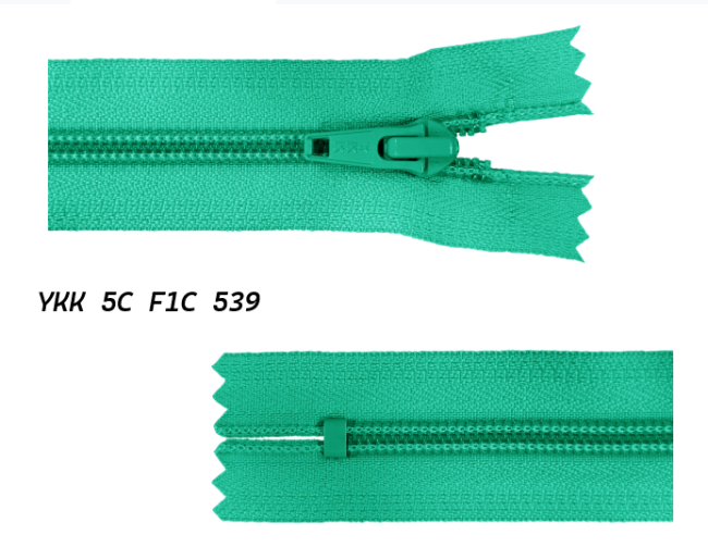Zip ykk 5c vert 539