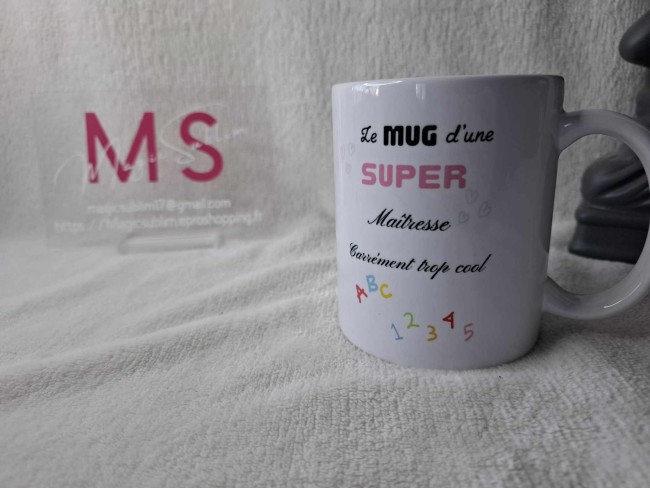Mug"Super maîtresse "