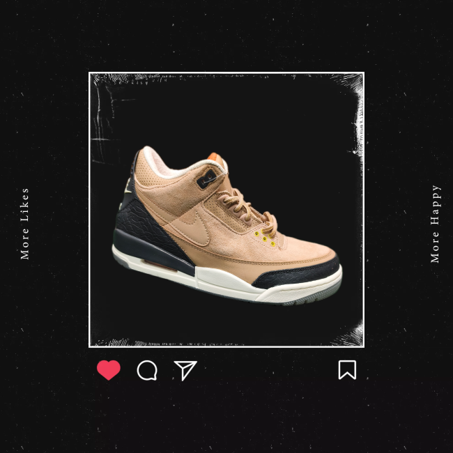 Jordan 3 JTH Bio beige x Justin Timberlake