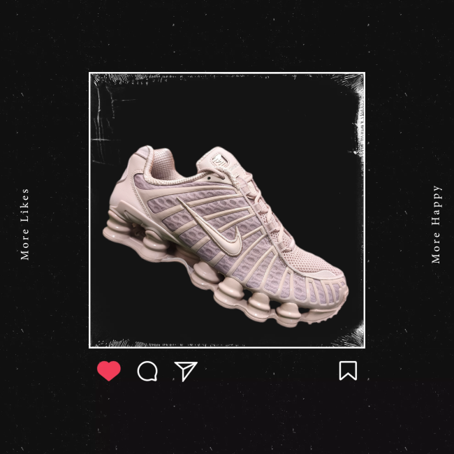 Nike Shox Tl particle rose