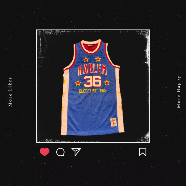 Fubu Platinum Harlem Globe trotters Jersey