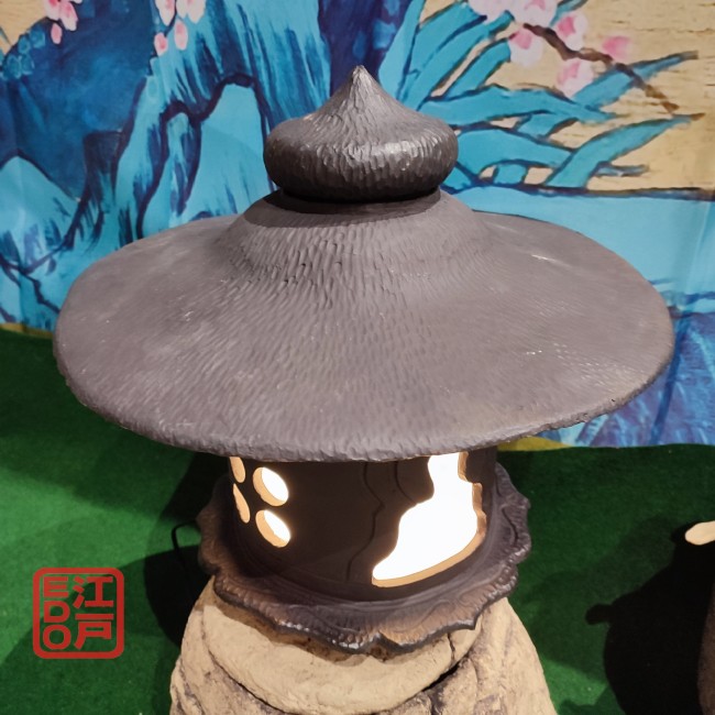 EDO Ceramic - Lanterne Tsuri-dōrō Zazen (3)