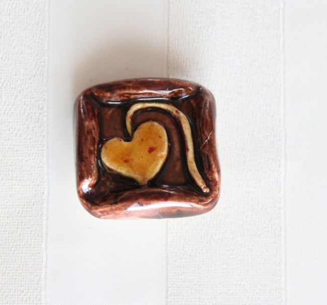 Bouton en céramique de Parurier Paris