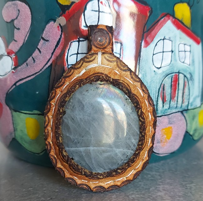 Pendentif labradorite 2