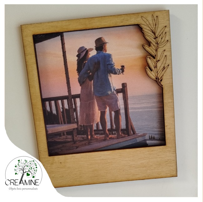 Aimant bois gravé personnalisé amour SAint Valentin déclaration Aimant bois gravé personnalisé amour SAint Valentin déclaration