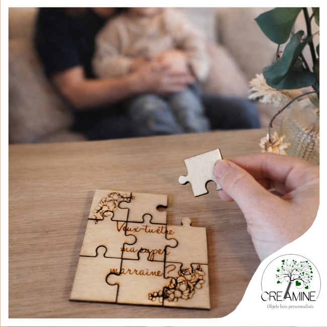 Annonce demande parrain marraine gravé personnalisé