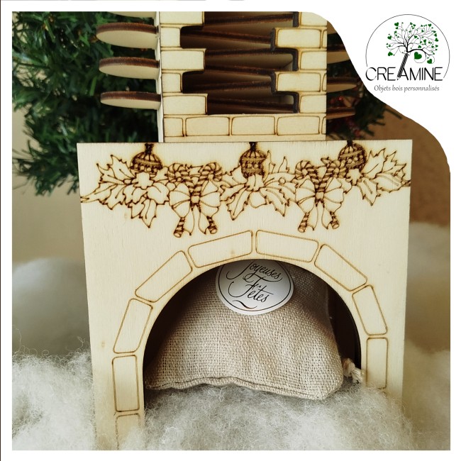 Décompte de noel cheminée pre noel Décompte de noel cheminée pre noel