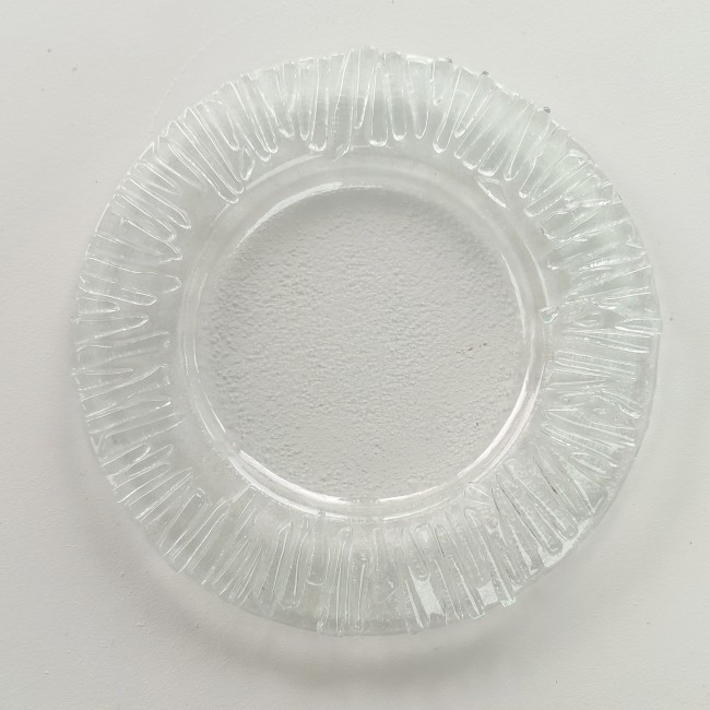 Assiette de présentation 21 cm - " transparent " - à dessert