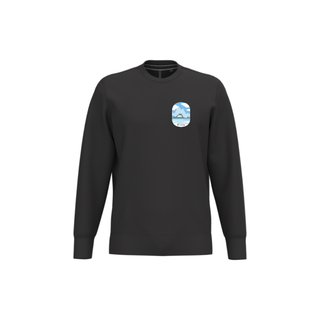 sweat 4s hiver dark grey