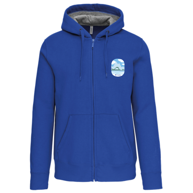 veste sweat light royal