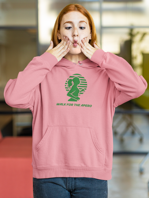 sweat rose pale walk for the apéro F