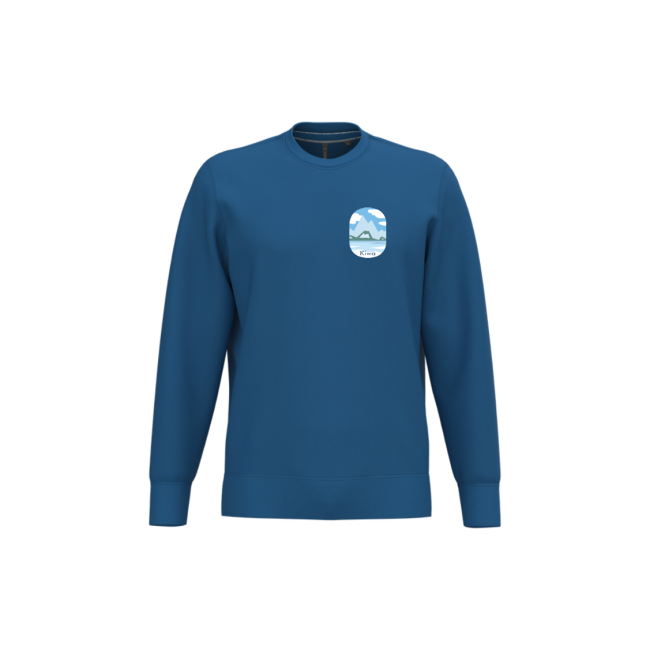 sweat 4s hiver bleu royal