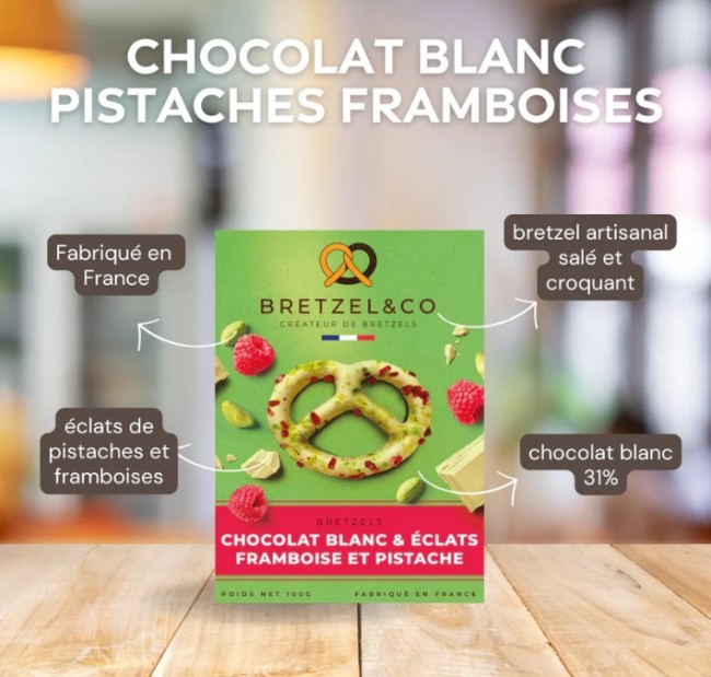 Pistaches framboises