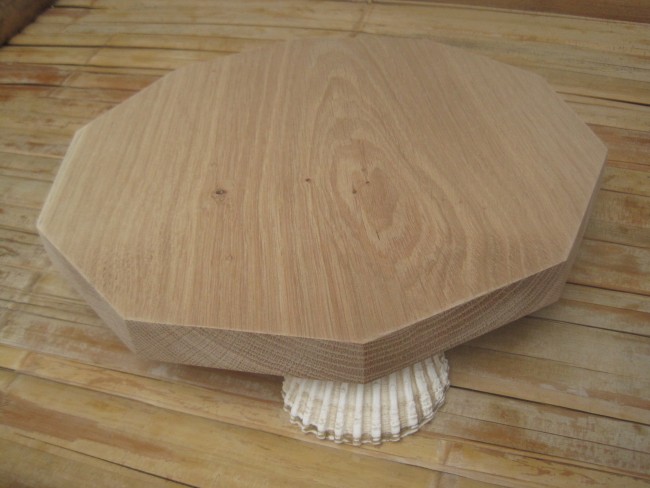 decagone bois chêne radionique