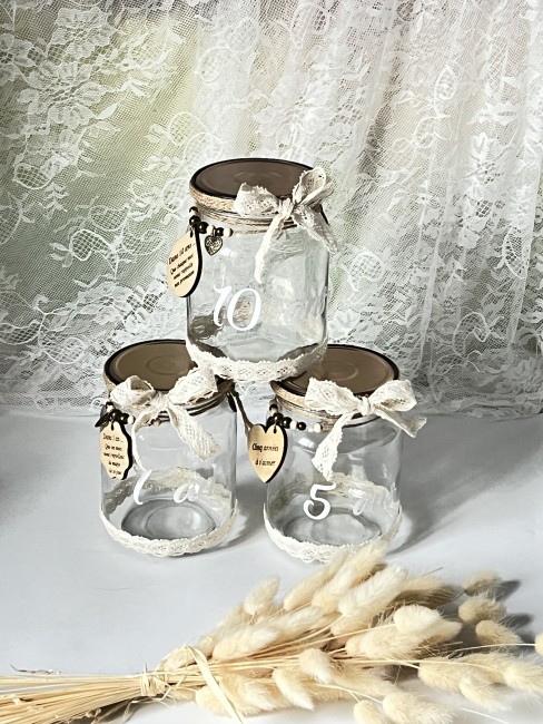 animation-ceremonie-laique-3-pots-mariage.jpg animation cérémonie laïque mariage avec trois pots décorés style champêtre