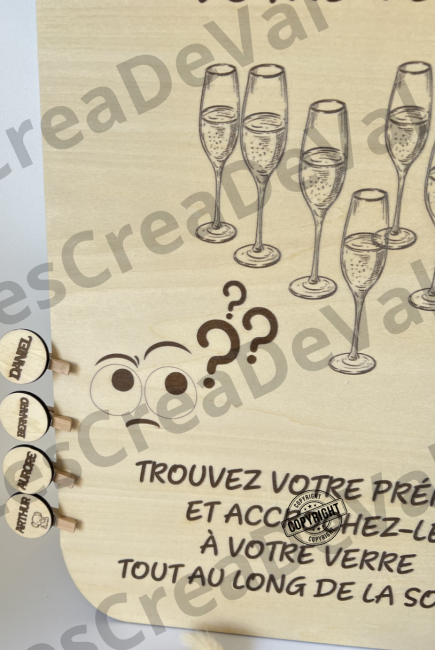 souvenir invité mariage personnalisé