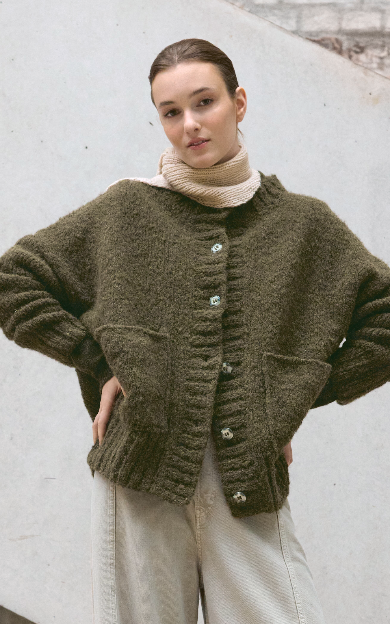 Luxury Pure Baby Alpaca - 007 Kaki 50 GR 150 M Rico Design